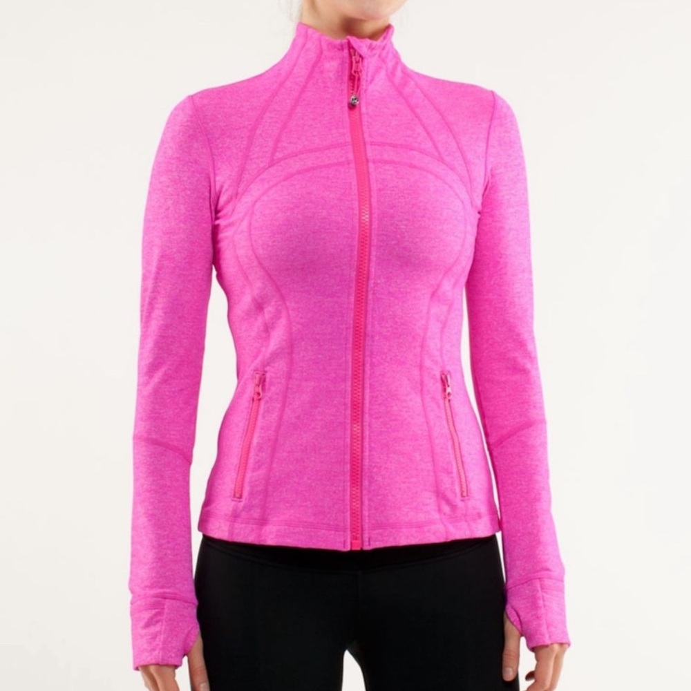 Lululemon define jacket brushed pink
